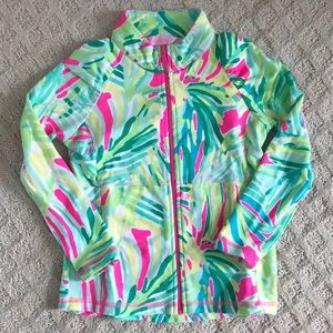 Lilly Pulitzer Tropical Storm Zip Up